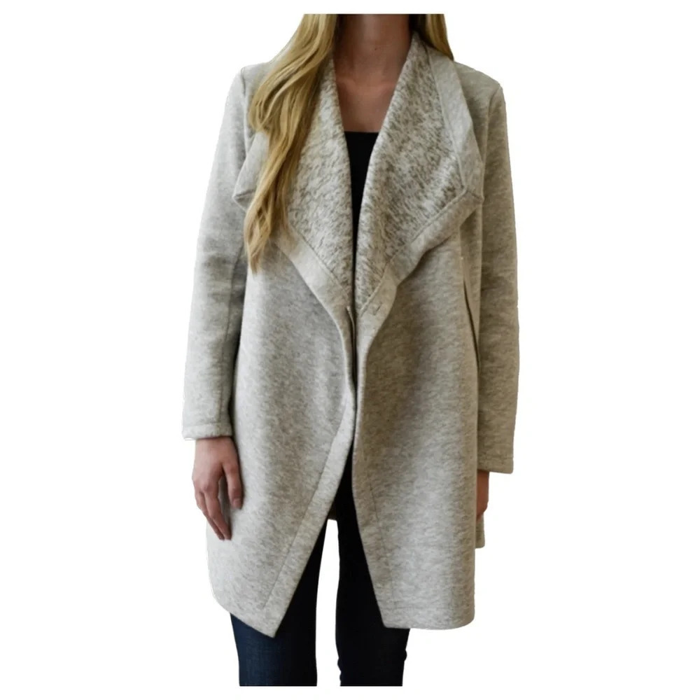 BB Dakota Drape Front Wrap Jacket